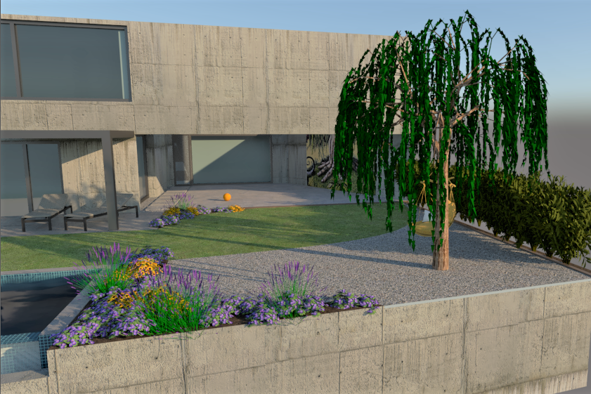 Diseño de jardines 3D